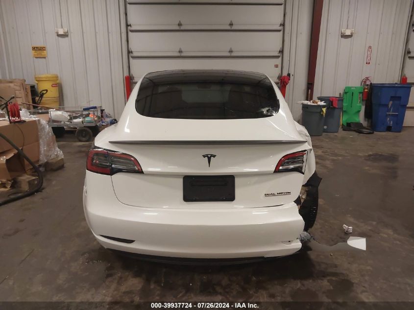 2023 Tesla Model 3 Performance Dual Motor All-Wheel Drive VIN: 5YJ3E1EC0PF483427 Lot: 39937724