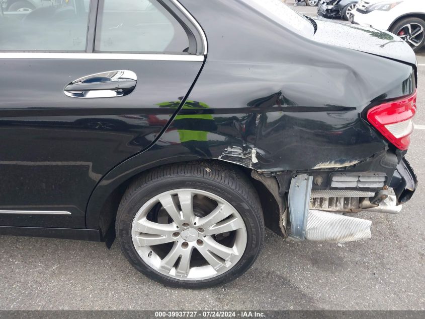 2011 Mercedes-Benz C 300 4Matic VIN: WDDGF8BB4BR179674 Lot: 39937727