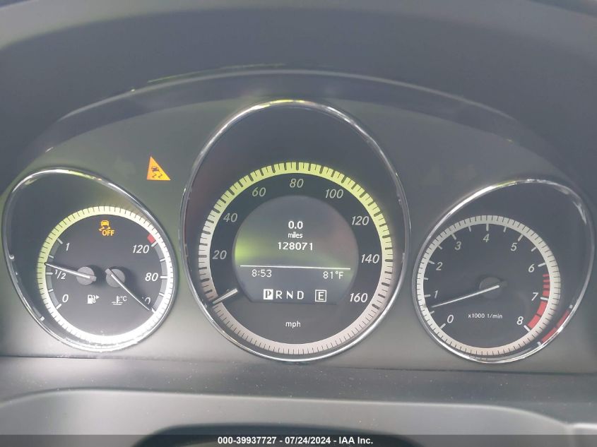 2011 Mercedes-Benz C 300 4Matic VIN: WDDGF8BB4BR179674 Lot: 39937727