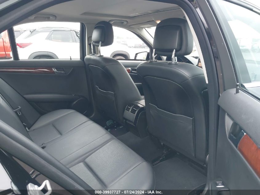 2011 Mercedes-Benz C 300 4Matic VIN: WDDGF8BB4BR179674 Lot: 39937727