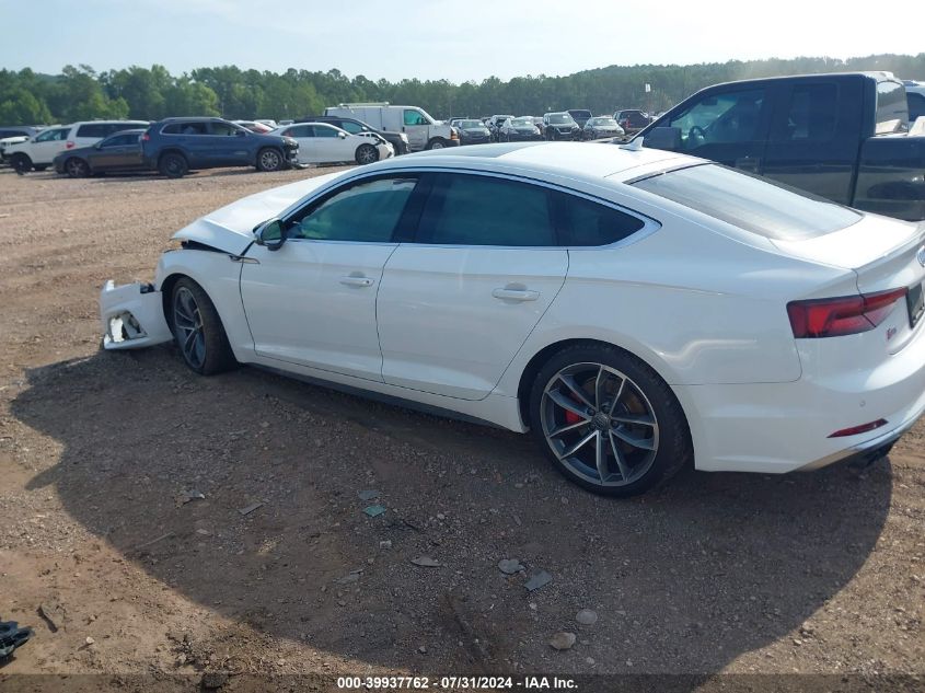 2018 Audi S5 3.0T Premium Plus VIN: WAUC4CF59JA018091 Lot: 39937762