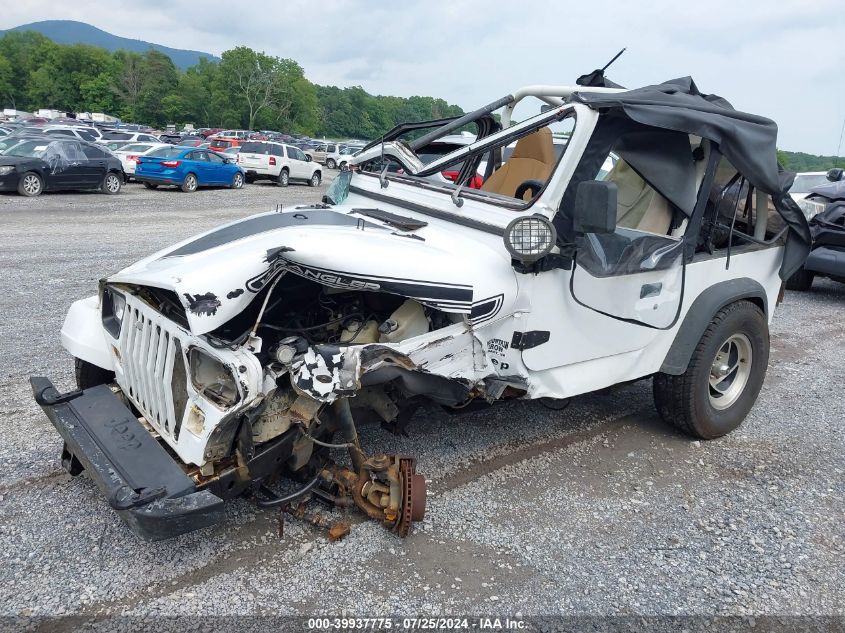 1992 Jeep Wrangler / Yj S VIN: 2J4FY19P7NJ556613 Lot: 39937775