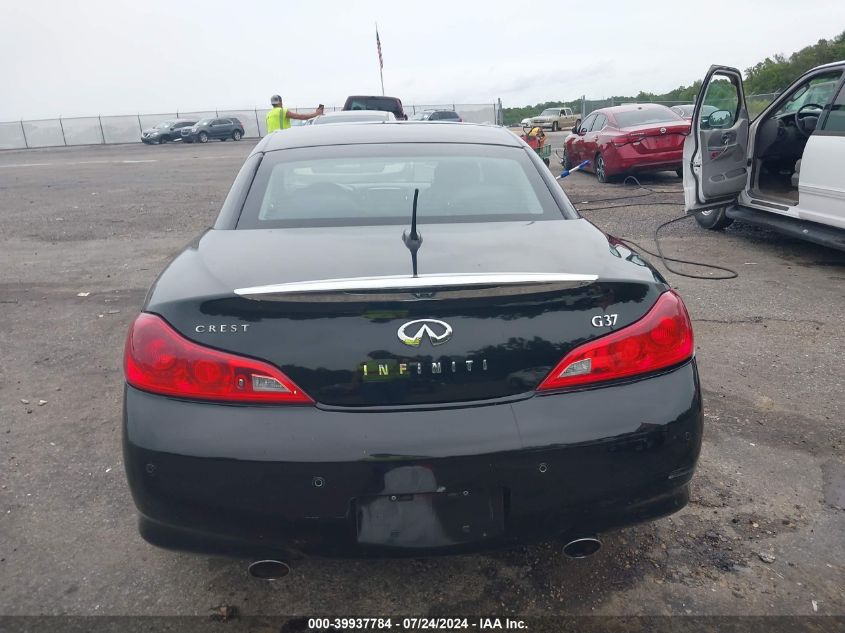 2012 Infiniti G37 VIN: JN1CV6FE0CM202681 Lot: 39937784