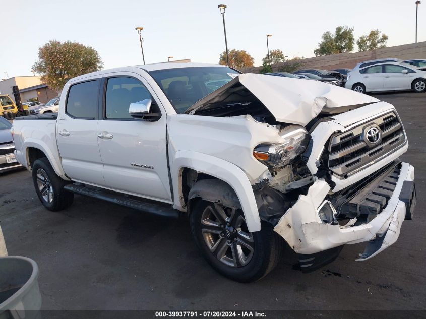 2017 Toyota Tacoma Limited VIN: 3TMEZ5CN5HM039630 Lot: 39937791