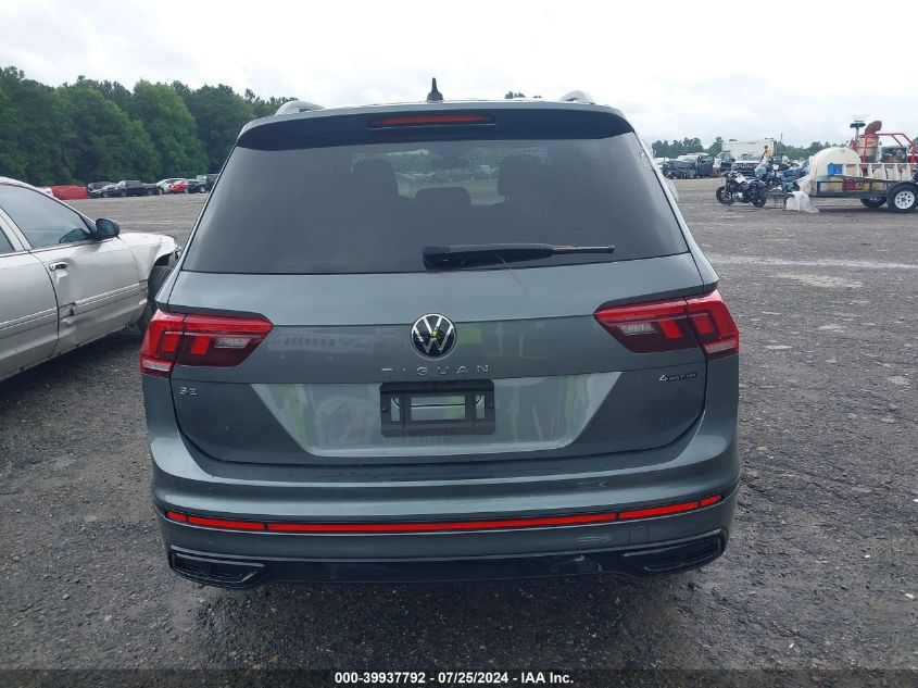 2022 Volkswagen Tiguan 2.0T Se R-Line Black VIN: 3VV8B7AXXNM173466 Lot: 39937792