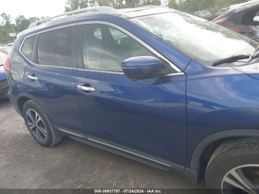 2017 Nissan Rogue Sl VIN: 5N1AT2MT3HC760635 Lot: 39937797