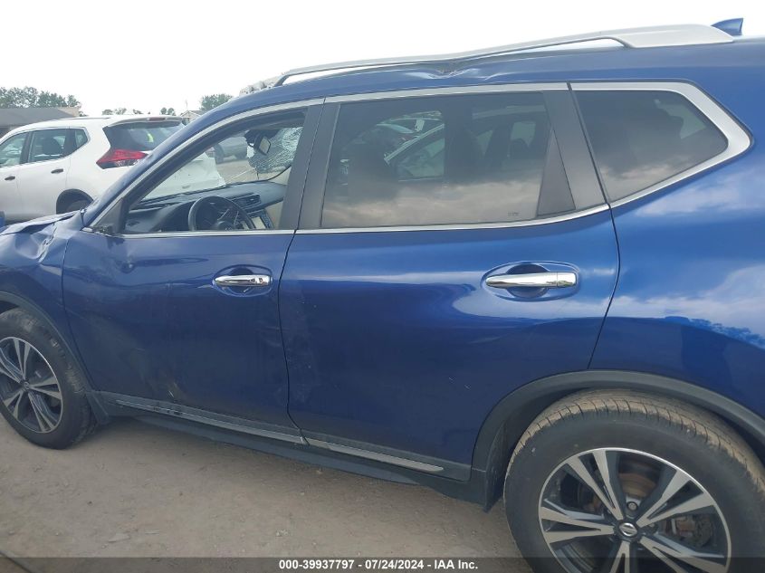 2017 Nissan Rogue Sl VIN: 5N1AT2MT3HC760635 Lot: 39937797