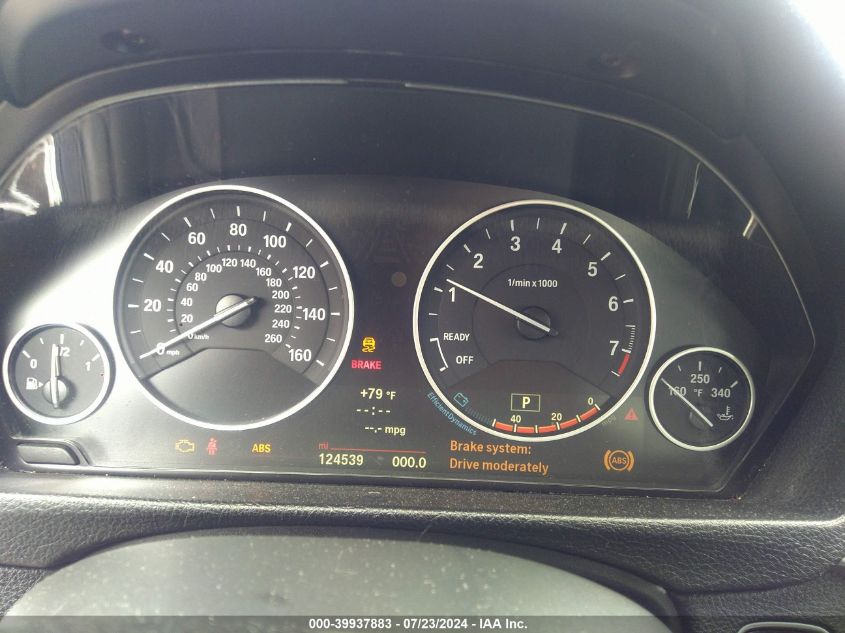 2014 BMW 328I xDrive VIN: WBA3B5C51EP544207 Lot: 39937883