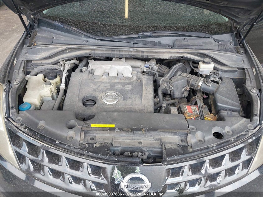 2007 Nissan Murano S VIN: JN8AZ08W17W606213 Lot: 39937886