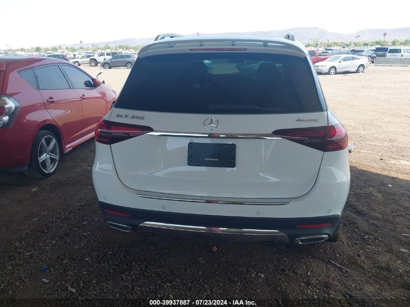 2024 Mercedes-Benz Gle 350 4Matic VIN: 4JGFB4FB6RA985718 Lot: 39937887