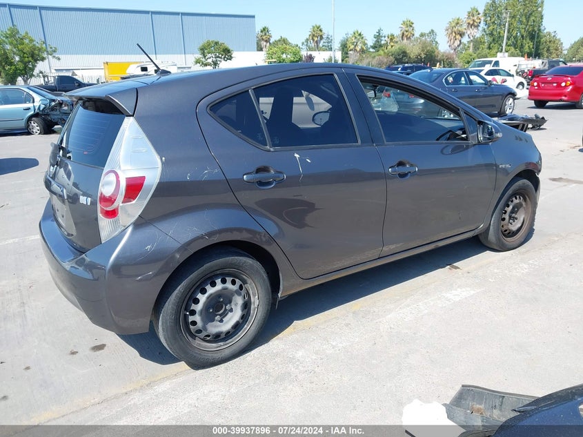 2014 Toyota Prius C One VIN: JTDKDTB32E1573893 Lot: 39937896