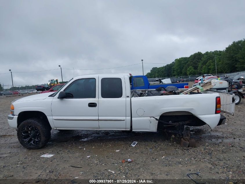 2006 GMC Sierra 1500 Sle2 VIN: 1GTEC19Z06Z222000 Lot: 39937901