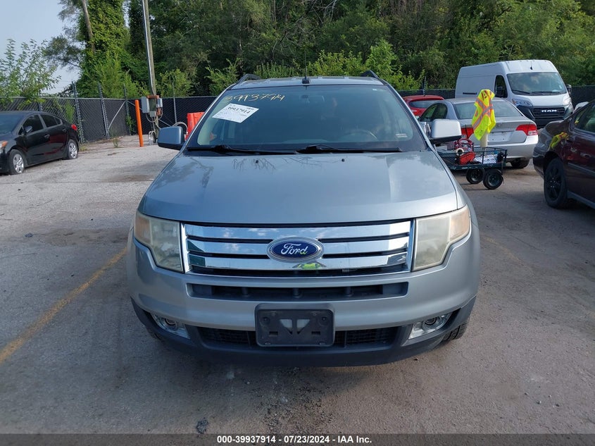 2007 Ford Edge Sel VIN: 2FMDK38C37BA55607 Lot: 39937914