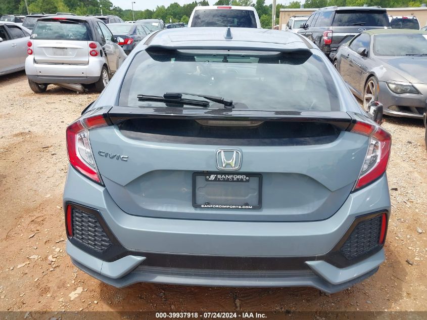 2018 Honda Civic Ex VIN: SHHFK7H61JU203616 Lot: 39937918