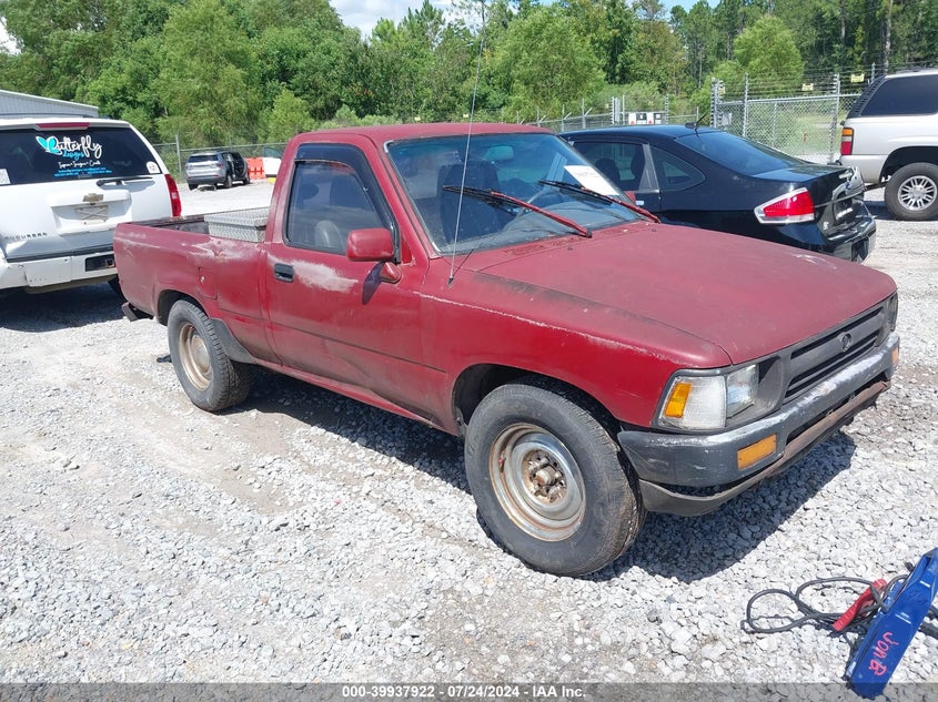 1992 Toyota Pickup 1/2 Ton Short Wheelbase VIN: JT4RN81A4N0104044 Lot: 39937922