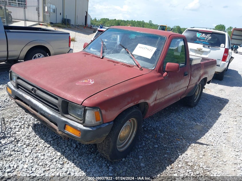 1992 Toyota Pickup 1/2 Ton Short Wheelbase VIN: JT4RN81A4N0104044 Lot: 39937922