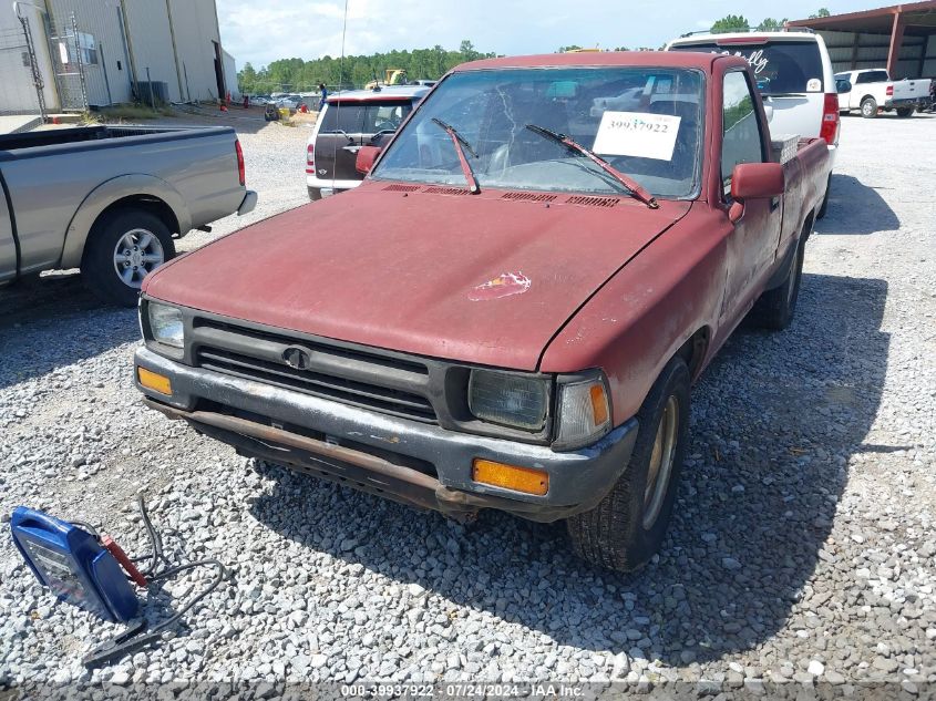 1992 Toyota Pickup 1/2 Ton Short Wheelbase VIN: JT4RN81A4N0104044 Lot: 39937922
