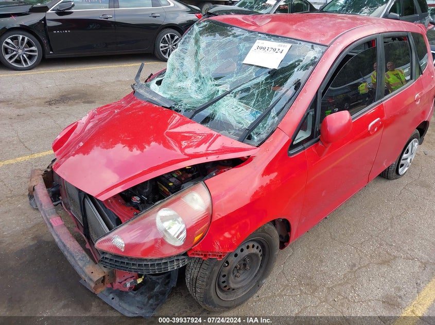 2008 Honda Fit VIN: JHMGD37458S073246 Lot: 39937924