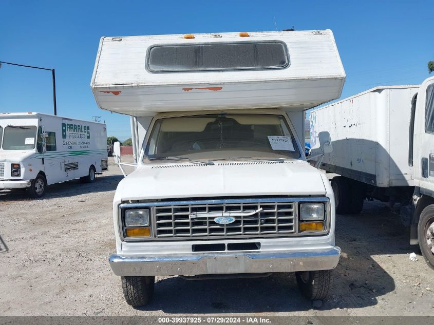 1986 Ford Econoline E350 Cutaway Van VIN: 1FDKE30L3GHA28775 Lot: 39937925