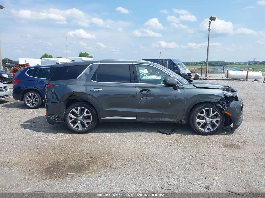 KM8R4DHE9MU321838 2021 Hyundai Palisade Sel