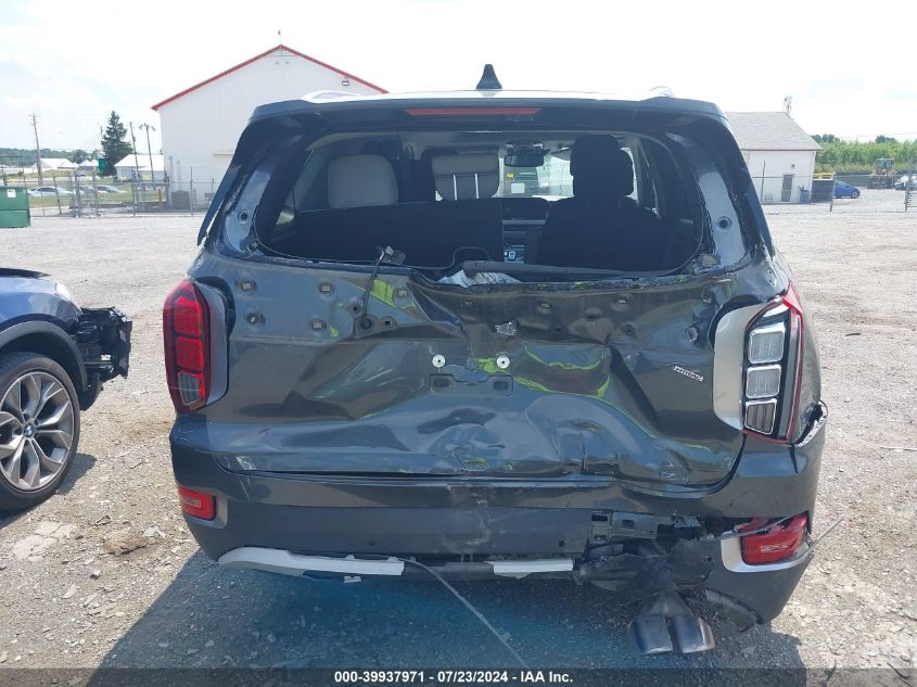 KM8R4DHE9MU321838 2021 Hyundai Palisade Sel