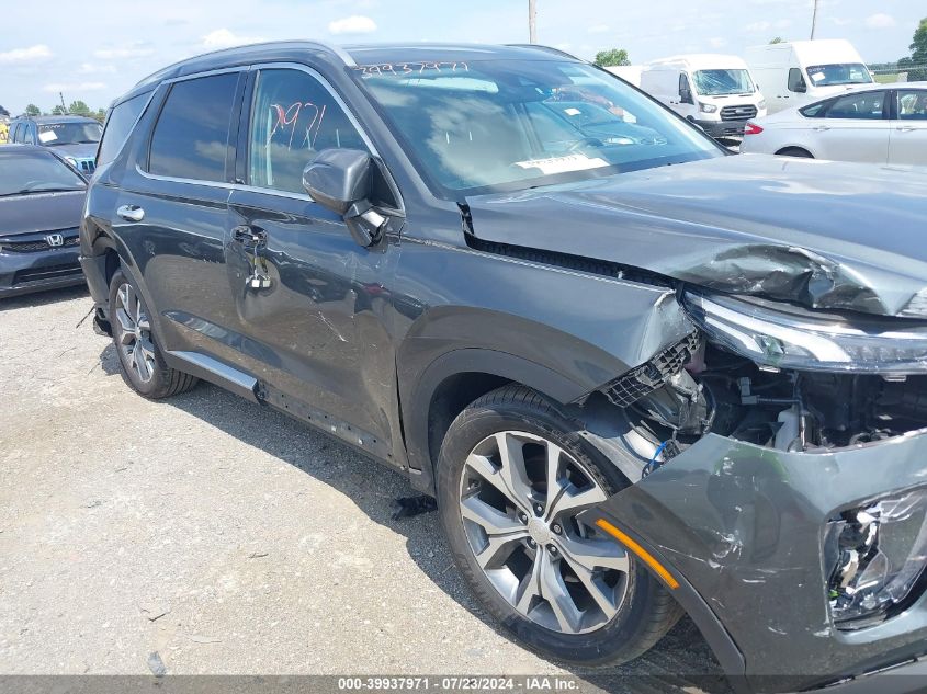 KM8R4DHE9MU321838 2021 Hyundai Palisade Sel