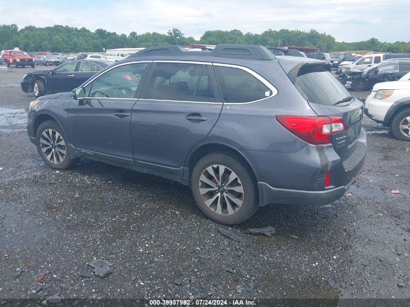 2015 Subaru Outback 2.5I Limited VIN: 4S4BSANC0F3293171 Lot: 39937982