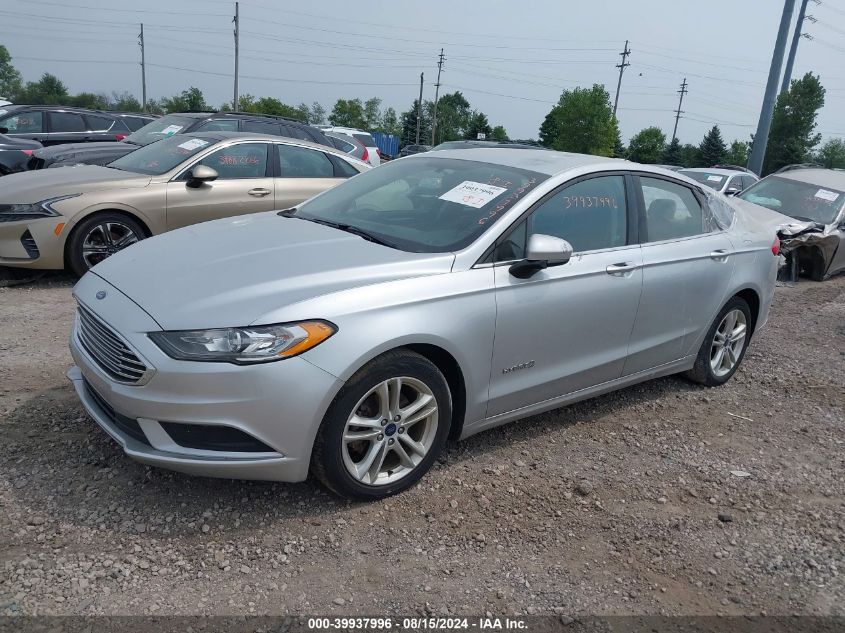 3FA6P0LU4JR101294 2018 FORD FUSION - Image 2