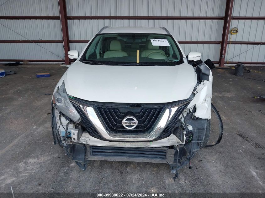 2015 Nissan Murano S/Sl/Sv/Platinum VIN: 5N1AZ2MH1FN241398 Lot: 39938022