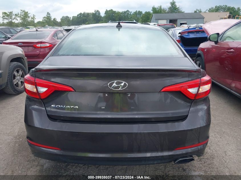 2015 Hyundai Sonata Se VIN: 5NPE24AF4FH159335 Lot: 39938037