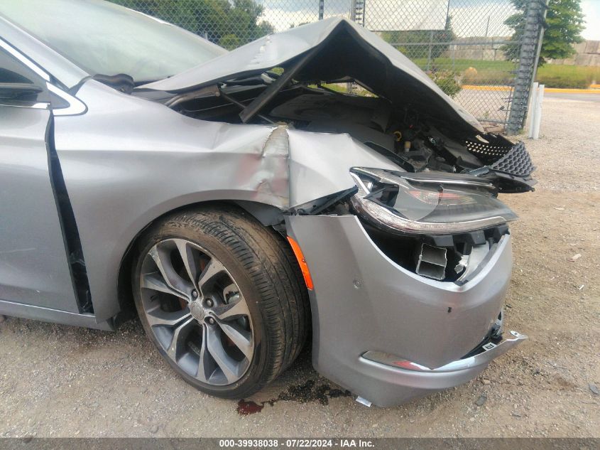 2015 Chrysler 200 C VIN: 1C3CCCCG8FN520154 Lot: 39938038