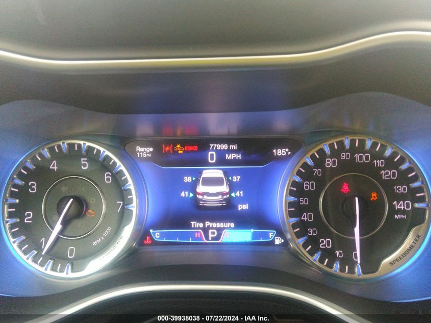 2015 Chrysler 200 C VIN: 1C3CCCCG8FN520154 Lot: 39938038