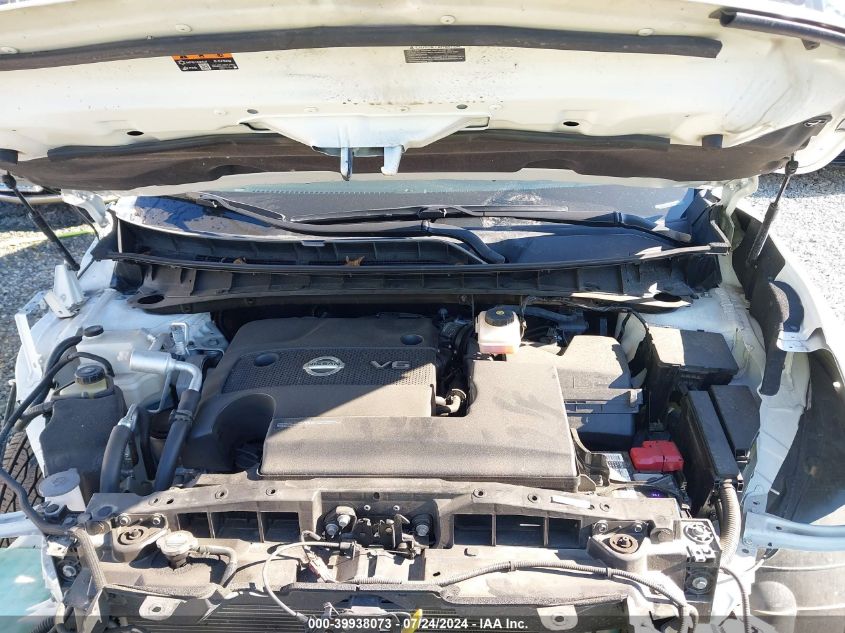 2021 Nissan Murano Platinum Intelligent Awd VIN: 5N1AZ2DS9MC101832 Lot: 39938073