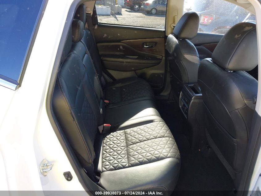 2021 Nissan Murano Platinum Intelligent Awd VIN: 5N1AZ2DS9MC101832 Lot: 39938073