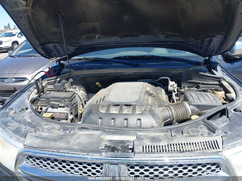 2013 Dodge Durango Citadel VIN: 1C4SDHET1DC514975 Lot: 39938081