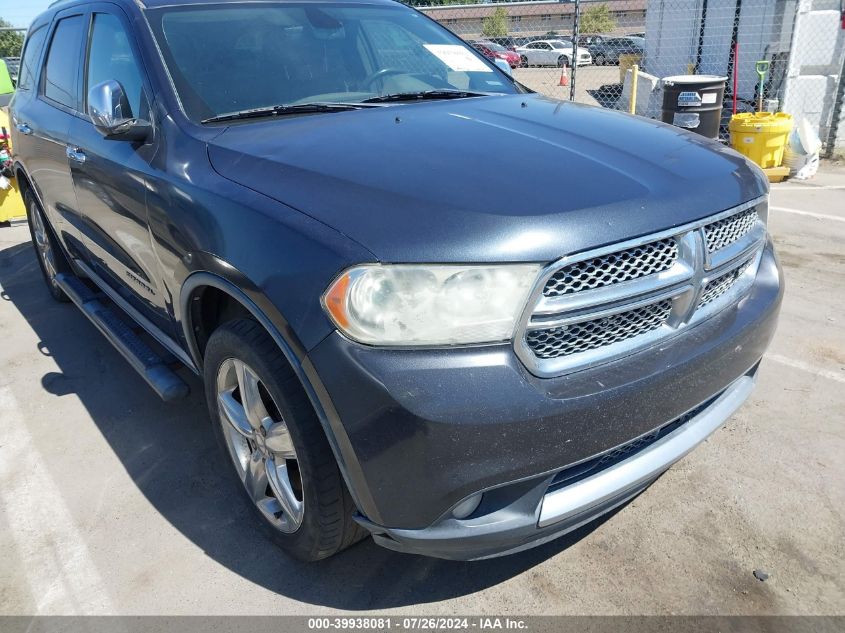 2013 Dodge Durango Citadel VIN: 1C4SDHET1DC514975 Lot: 39938081