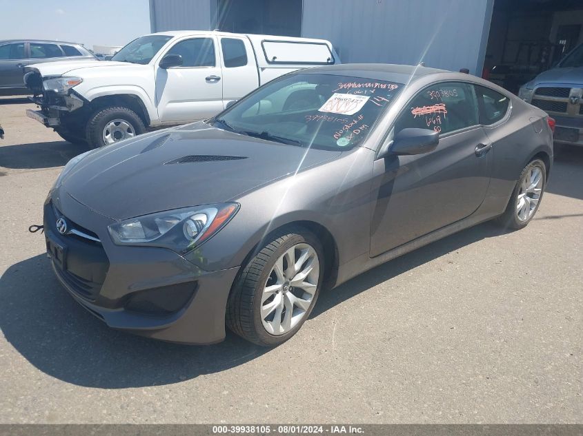 KMHHT6KD3DUO89621 2013 Hyundai Genesis Coupe 2.0T