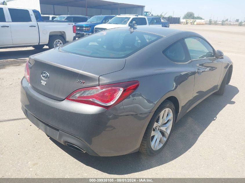 KMHHT6KD3DUO89621 2013 Hyundai Genesis Coupe 2.0T