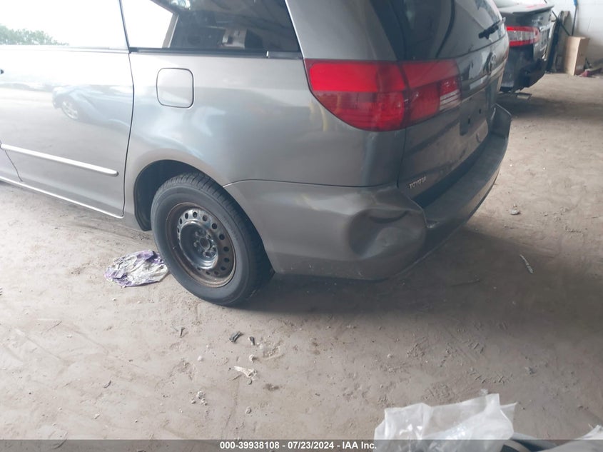 2005 Toyota Sienna Ce/Le VIN: 5TDZA23C45S384570 Lot: 39938108