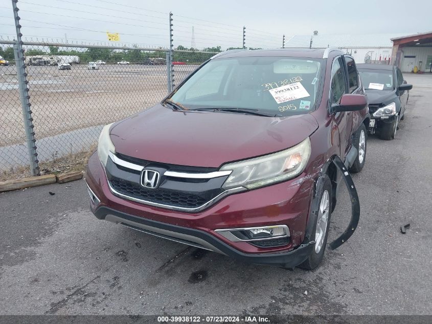 2015 Honda Cr-V Ex-L VIN: 2HKRM3H76FH556646 Lot: 39938122