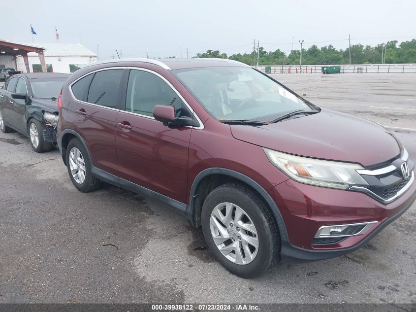 2015 Honda Cr-V Ex-L VIN: 2HKRM3H76FH556646 Lot: 39938122