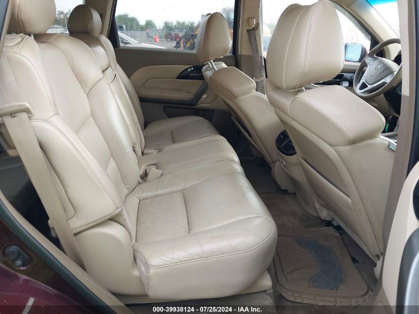 2008 Acura Mdx VIN: 2HNYD28218H538765 Lot: 39938124