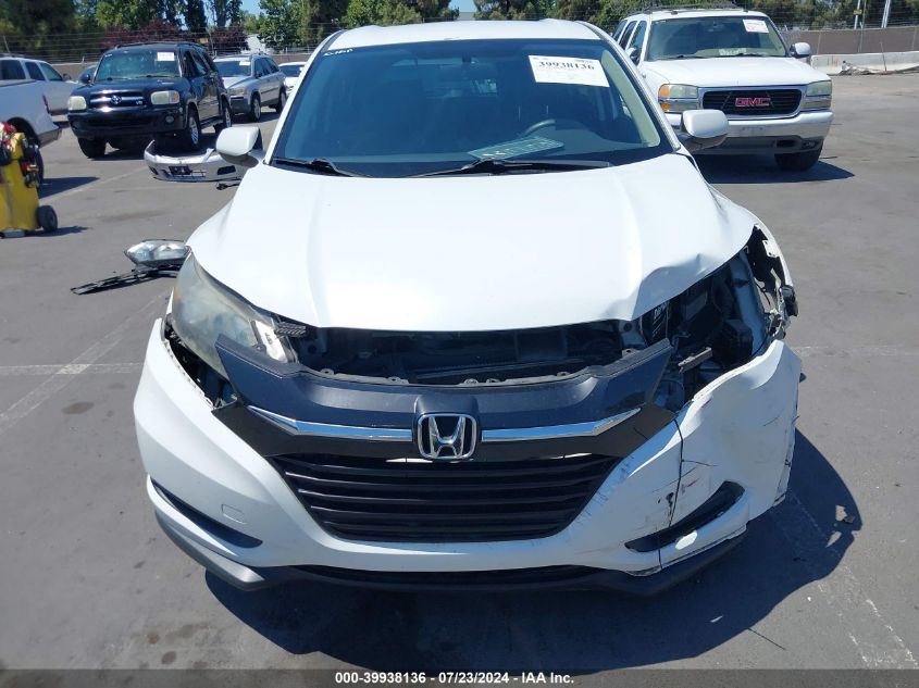 2016 Honda Hr-V Lx VIN: 3CZRU5G30GM736138 Lot: 39938136