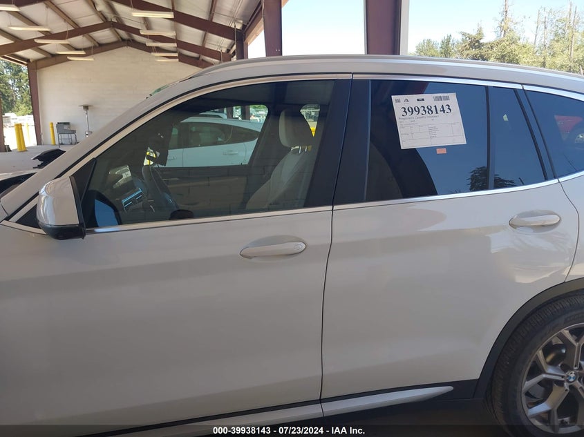 2023 BMW X3 XDRIVE30I - 5UX53DP01P9R31525
