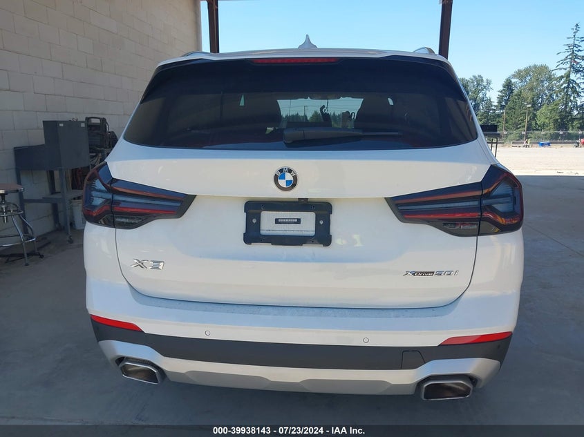 2023 BMW X3 XDRIVE30I - 5UX53DP01P9R31525