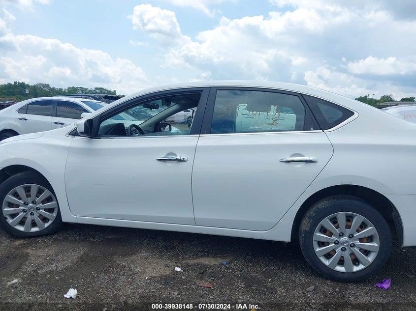 2015 Nissan Sentra Sv VIN: 3N1AB7AP9FL679803 Lot: 39938148