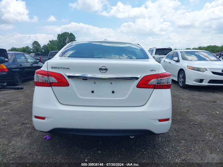2015 Nissan Sentra Sv VIN: 3N1AB7AP9FL679803 Lot: 39938148