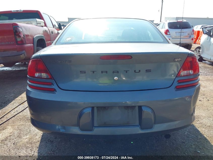 2006 Dodge Stratus Sxt VIN: 1B3EL46R76N209873 Lot: 39938173