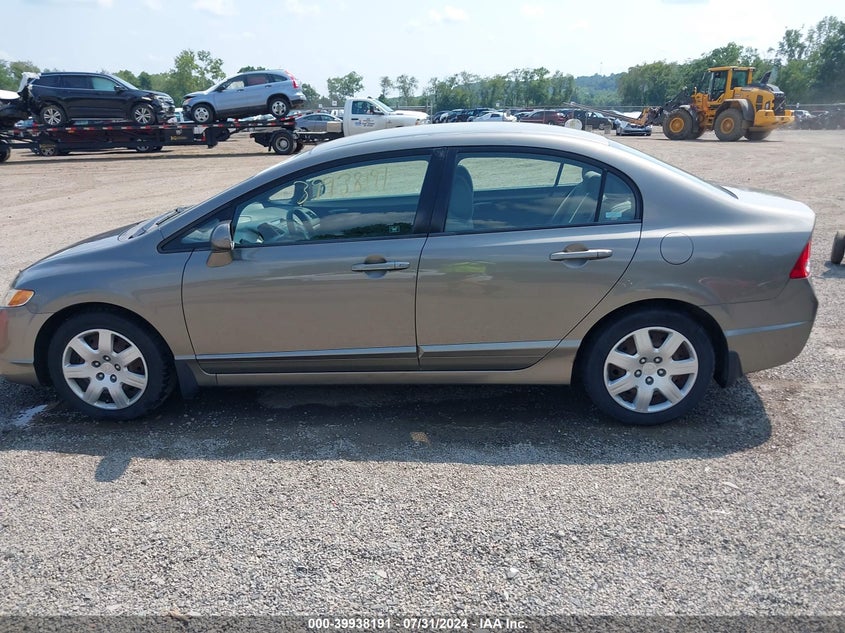 2008 Honda Civic Sdn Lx VIN: 2HGFA16568H353495 Lot: 39938191