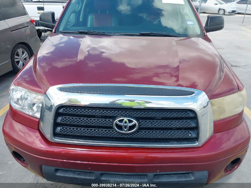 2007 Toyota Tundra Sr5 V8 VIN: 5TFRV54187X014223 Lot: 39938214